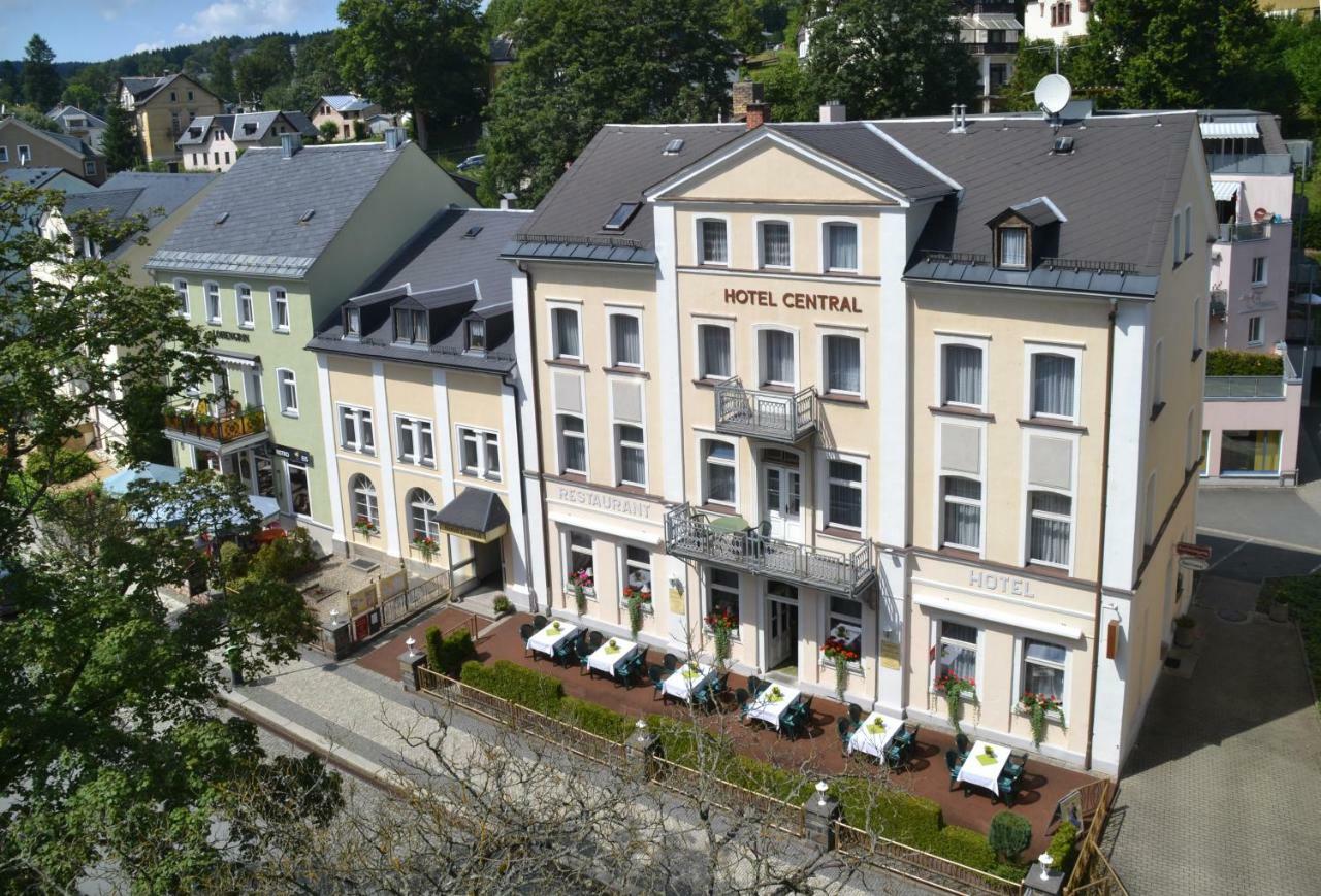 Hotel Central Bad Elster Exteriör bild
