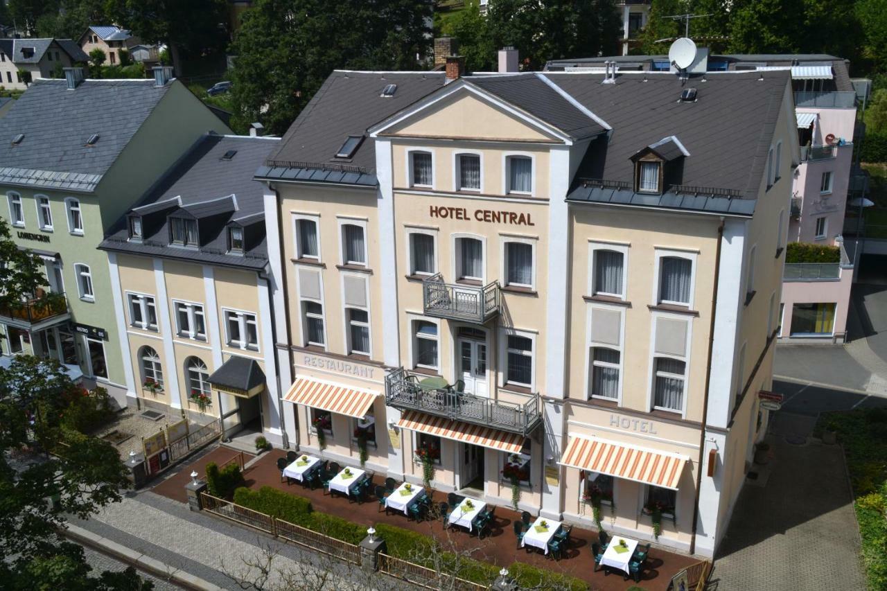 Hotel Central Bad Elster Exteriör bild