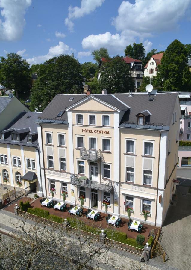 Hotel Central Bad Elster Exteriör bild