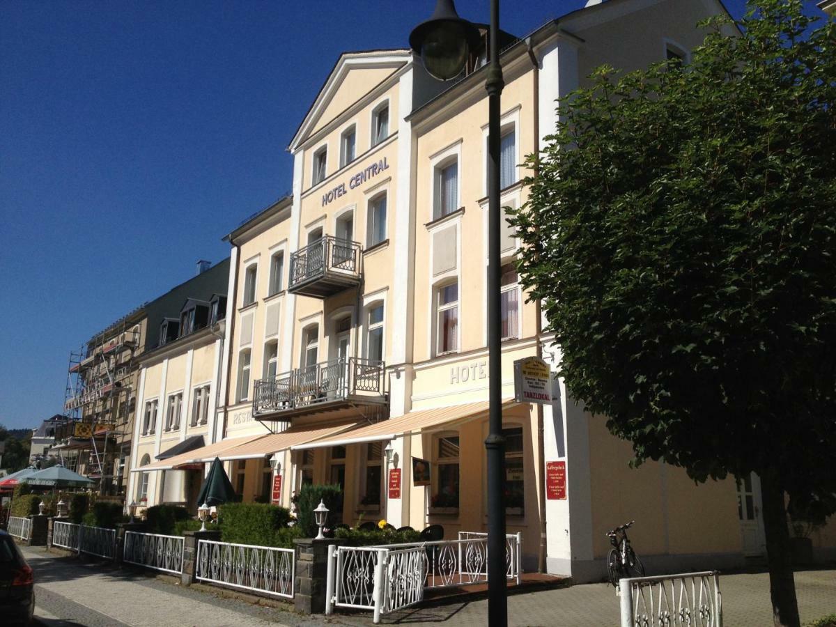 Hotel Central Bad Elster Exteriör bild